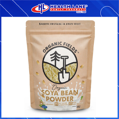 ORGANIC FIELDS SOYA BEAN POWDER 500G